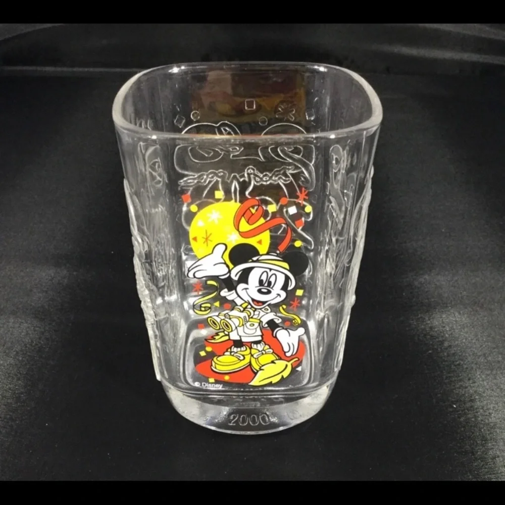 McDonald’s Mickey Mouse Glass Set of 2 VTG